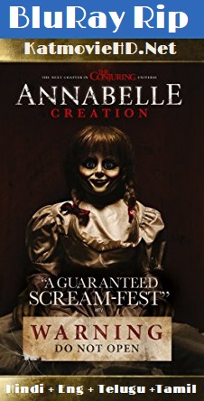 Annabelle Creation 2017 BluRay 480p 720p 1080p x264 [ ORG Hindi + English + Telugu + Tamil ] Dual Multi Audio DD5.1 x264