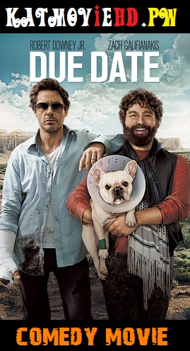 Due Date 2010 720p HD BluRay x264 [Dual Audio] [Hindi – English] Full Movie