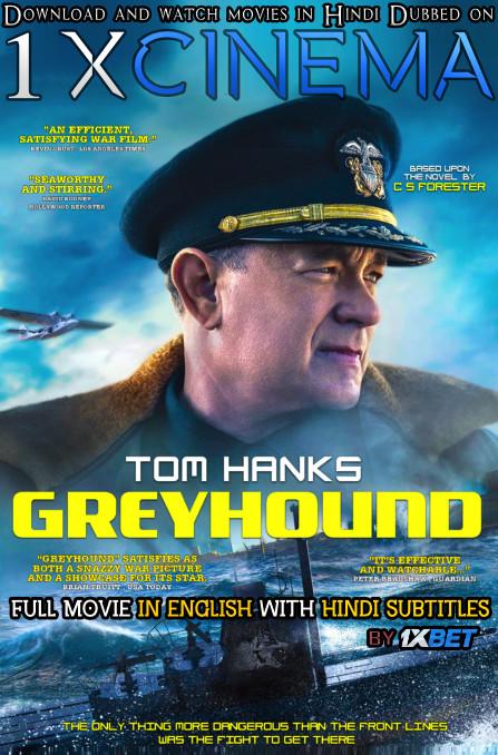 Download Greyhound (2020) 720p HD [In English] Full Movie With Hindi Subtitles FREE on 1XCinema.com & KatMovieHD.nl