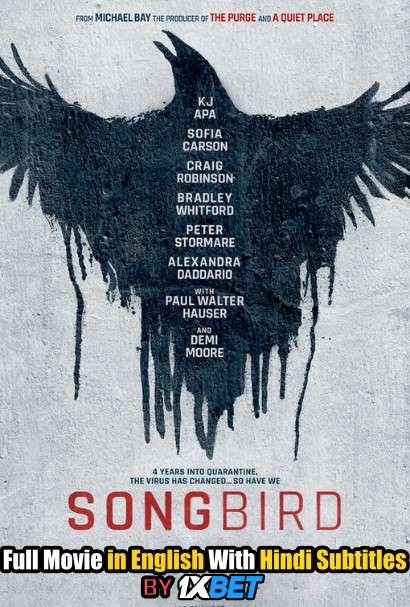 Download Songbird (2020) WebRip 720p Full Movie [In English] With Hindi Subtitles FREE on 1XCinema.com & KatMovieHD.io